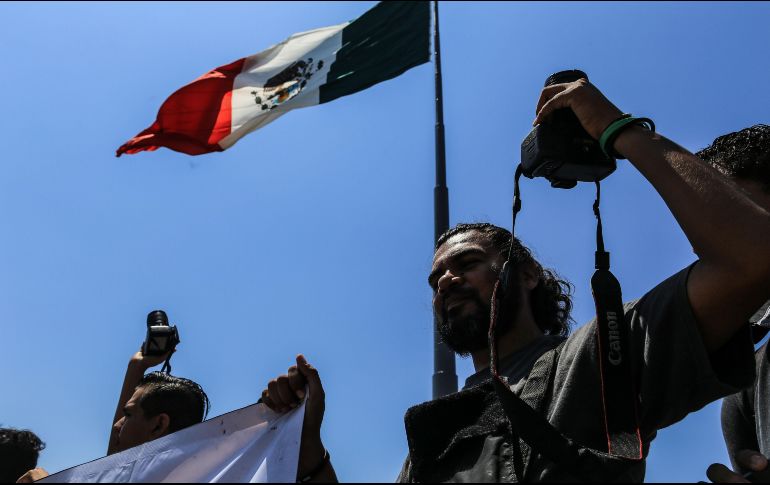 La Sociedad Interamericana de Prensa condenó el asesinato de González Antonio.  EFE / D. Guzmán