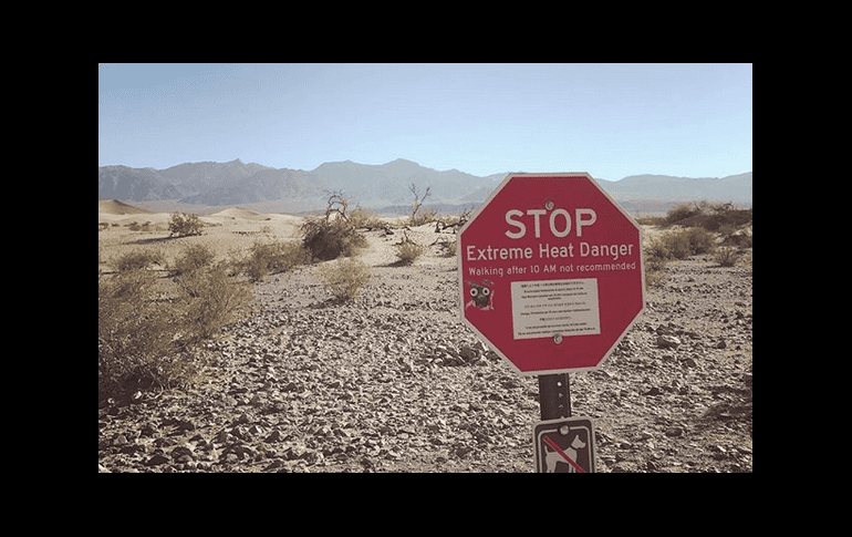 El Valle de la Muerte californiano alberga el punto con la temperatura más caliente.  INSTAGRAM@deathvalleynps