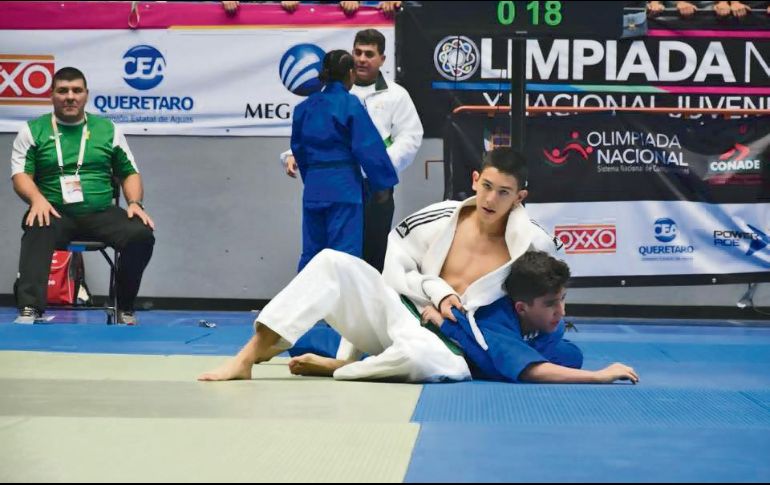 Cumplen. Los judocas de Jalisco entregaron buenas cuentas en la Olimpiada Nacional. ESPECIAL/CODE JALISCO