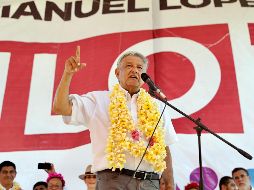 En Ixtepec, Oaxaca, AMLO informó que los proyectos económicos estarán acompañados de la reconstrucción de la zona, dañada por los sismos de 2017.  SUN/V. Rosas