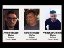 Francesco Russo ofrece tres millones de pesos por cualquier dato que conduzca a sus familiares desaparecidos. ESPECIAL