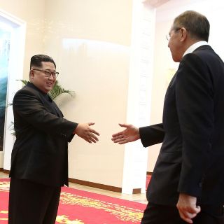Lavrov se reúne con Kim Jong-un en Pyongyang