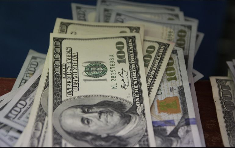 Banco BASE prevé que el tipo de cambio se cotice entre 19.80 y 20.01 pesos por unidad. EL INFORMADOR /ARCHIVO