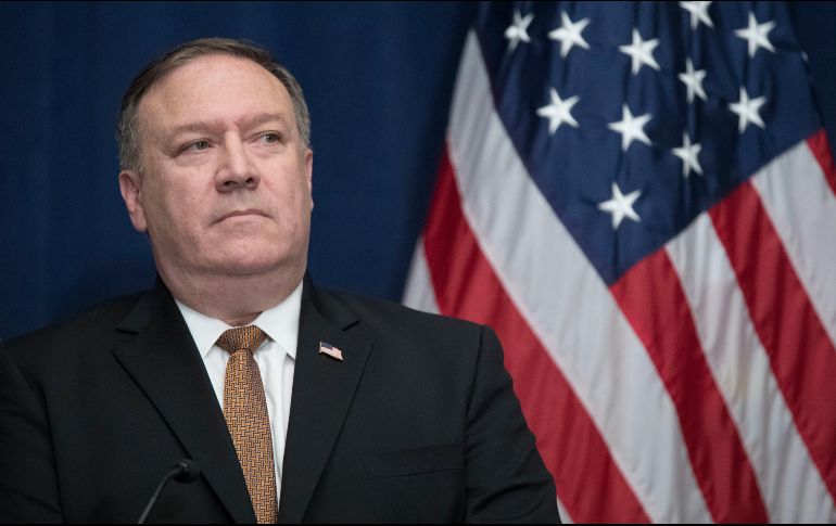 Pompeo dijo que había hecho “progresos reales” en las conversaciones con la mano derecha de Kim Jong Un. AP / M. Altaffer