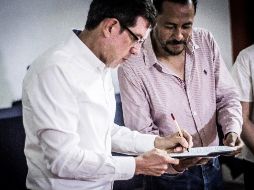 Dijo que, de llegar a la gubernatura, trabajará para que siempre exista profesionalización  permanente y capacitación en derechos humanos. TWITTER/ @micasrey