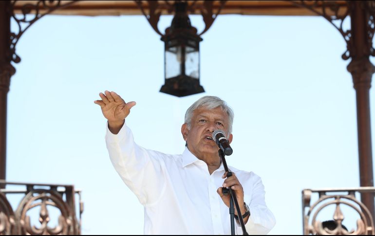 López Obrado acusó a Larrea de no saber qué es el populismo y de querer infundir miedo en sus empleados. SUN/V. Rosas