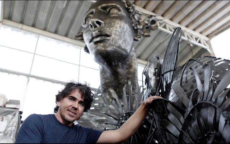 Rafael San Juan tiene obra en la Ciudad de México,  Guadalajara, Querétaro, Morelia y La Habana. EL INFORMADOR/A. Camacho