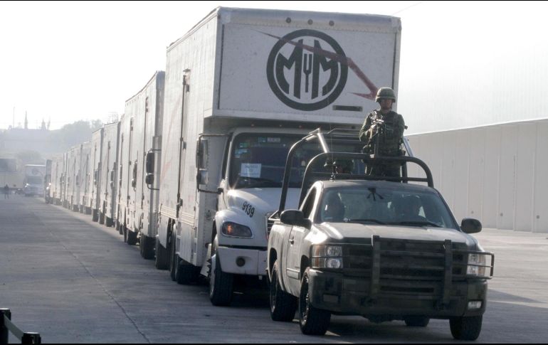 El arranque del reparto se da un mes de la jornada electoral. NTX/G. Durán