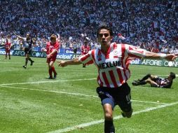 Gustabo Nápoles anotó cuatro goles en el partido definitorio ante Toros Neza. EL INFORMADOR/ARCHIVO