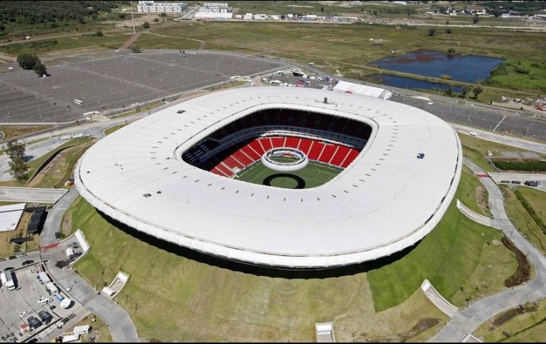 El estadio de Chivas en Guadalajara es una de las sedes contempladas para la justa de 2026. NOTIMEX/ARCHIVO