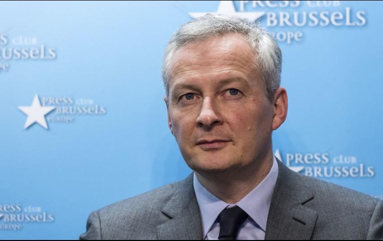 Bruno Le Maire, secretario de Economía francés, criticó las recientes políticas estadounidenses. EL INFORMADOR / ARCHIVO