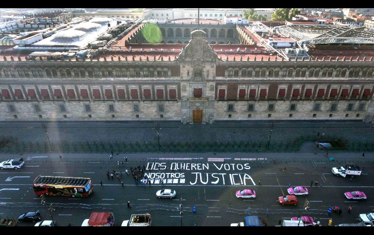 Los comunicadores pintaron: 
