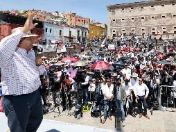 El tabasqueño había solicitado a la ONU, que en caso de ganar, acudan sus expertos a revisar proyectos y contratos. SUN / V. Rosas
