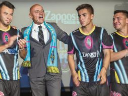 “El Chelís” y la legión mexicana le dan la sazón al equipo de Las Vegas. ESPECIAL/Las Vegas Lights FC