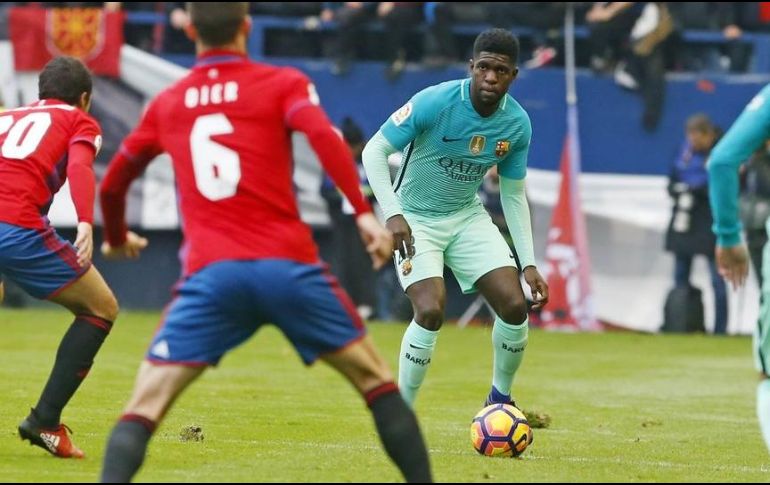 Umtiti llegó del Lyon al Barcelona en julio de 2016. Internet/www.fcbarcelona.es
