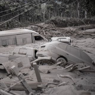 Fotogalería: Erupción de volcán en Guatemala provoca tragedia
