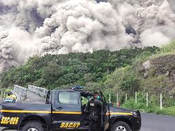 La fuerte erupción ha dejado también 1.7 millones de afectados. AFP / National Police of Guatemala