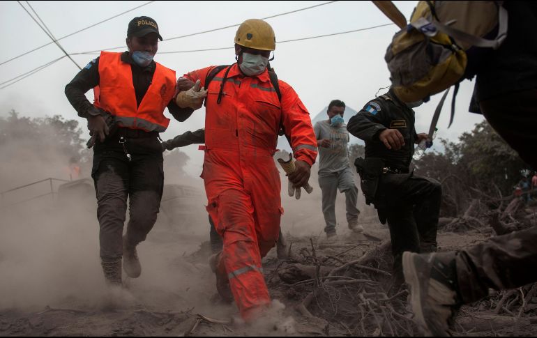 Sacatepéquez, Escuintla y Chimaltenango fueron declarados en Estado de Calamidad. AP / O. de Ros