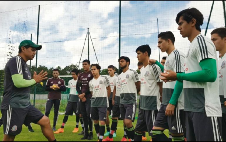Clave. El técnico de la Selección Sub-21 destaca el trabajo colectivo. TWITTER/@miseleccionmx