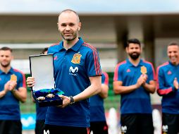 Iniesta jugará en la Liga japonesa a partir de la próxima temporada. AFP/J. Soriano