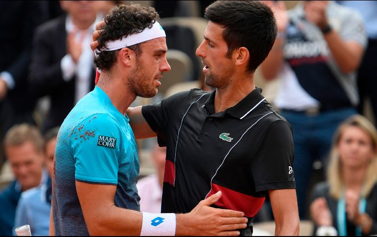 El siciliano, que nunca había ganado un partido en ningún Grand Slam hasta esta edición, buscará estar en la gran final del domingo ante Dominic Thiem.  AFP / E. Freferberg