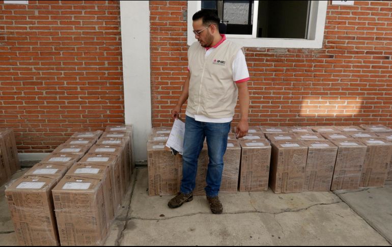 Ninguno de estos sobres será abierto hasta el 1 de julio, día de la elección. NTX/ ARCHIVO