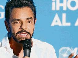 Eugenio Derbez. El actor presente en la rueda de prensa de presentación de la cinta “Hombre al agua”. SUN