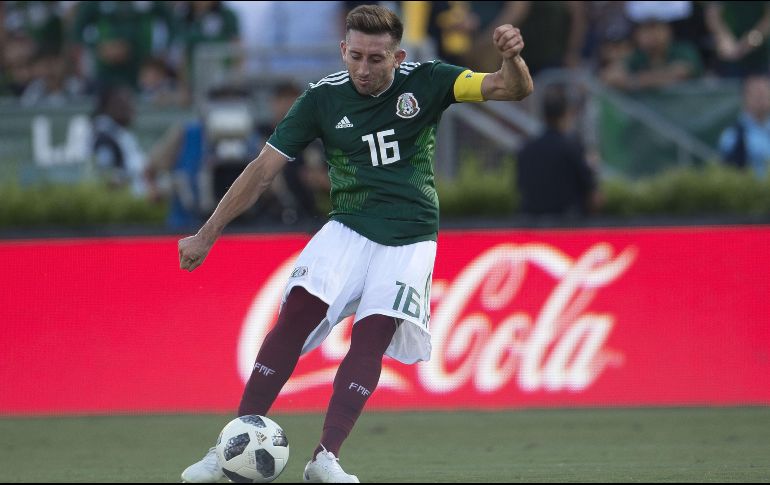 Herrera se incorporará mañana para seguir con su preparación para el partido que México sostendrá el sábado ante Dinamarca, antes de viajar a Rusia para su participación en la Copa del Mundo. MEXSPORT / ARCHIVO
