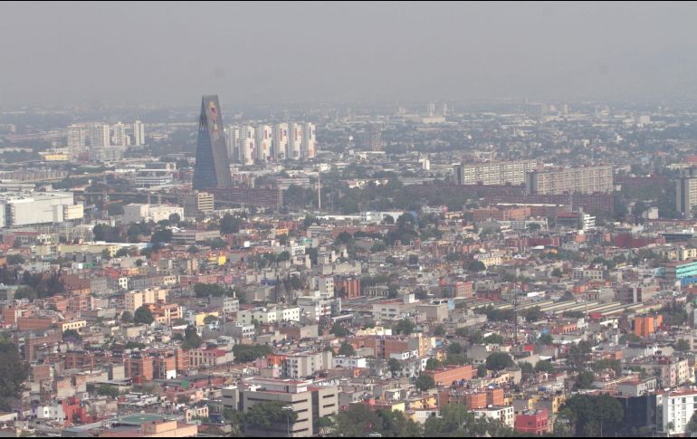 La concentración de ozono en la Zona Metropolitana del Valle de México alcanzó 161 puntos en la zona suroeste. NTX / ARCHIVO