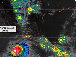 El SMN recomienda a la población en general extremar precauciones por lluvias, viento y oleaje. ESPECIAL/@conagua_clima