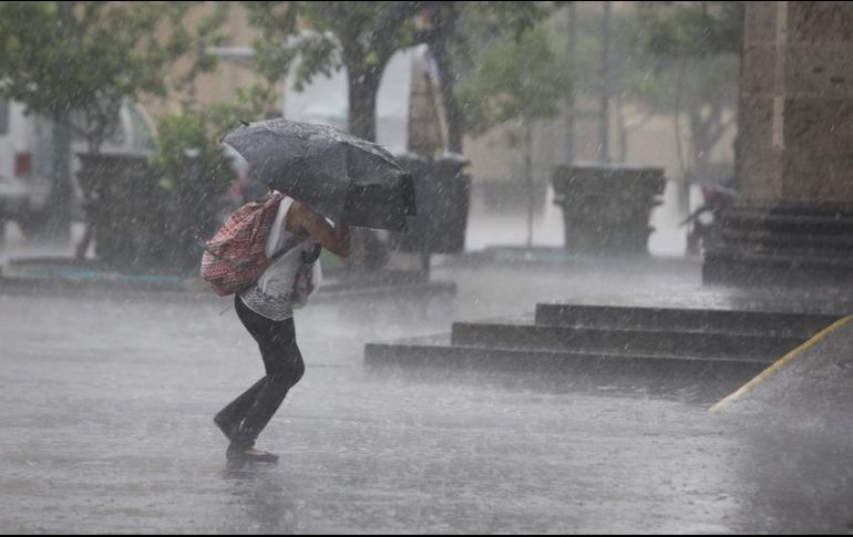 Según el pronóstico del Servicio Meteorológico Nacional, se prevén tormentas locales intensas; muy fuertes en regiones de Jalisco. EL INFORMADOR / ARCHIVO