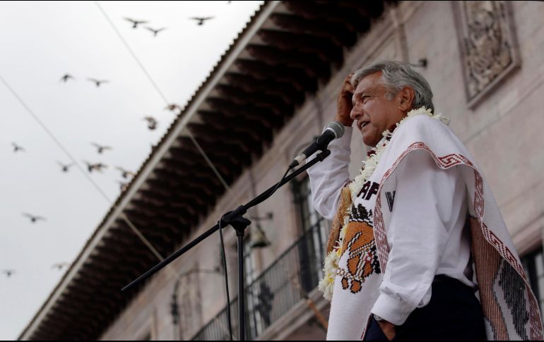 López Obrador aseguró que en las elecciones del 2010 le pidieron apoyar a Moreno Valle para llegar a la gubernatura pero se negó. NTX / ARCHIVO
