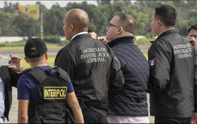 Guatemala deberá autorizar la ejecución de la orden de aprehensión, de no hacerlo, Duarte no podrá ser enjuiciado por la desaparición forzada que la Fiscalía Veracruzana intenta imputarle. AP / ARCHIVO