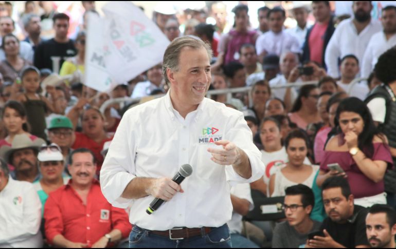 También se informó que el priista concluirá su campaña el 27 de junio en Coahuila. NTX / ESPECIAL