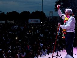 “Si ellos invierten se hace una licitación, una convocatoria, y se les entrega la concesión. Yo no tengo ningún problema”, dijo AMLO. SUN/V. Rosas