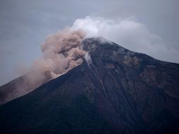 Los departamentos afectados son Chimaltenango, Sacatepéquez y Escuintla, aunque el área más damnifica es la cercana al cono del volcán, en la zona alta. EFE / S. Billy