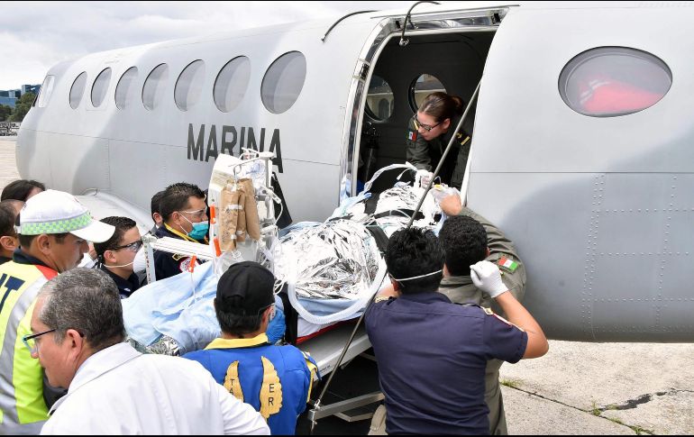 Se espera que durante este fin de semana lleguen otros tres heridos guatemaltecos a la capital mexicana. AFP / ESPECIAL