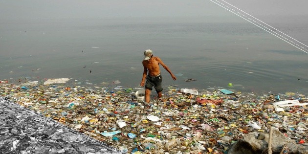 Las vergonzosas islas de pl&aacute;stico