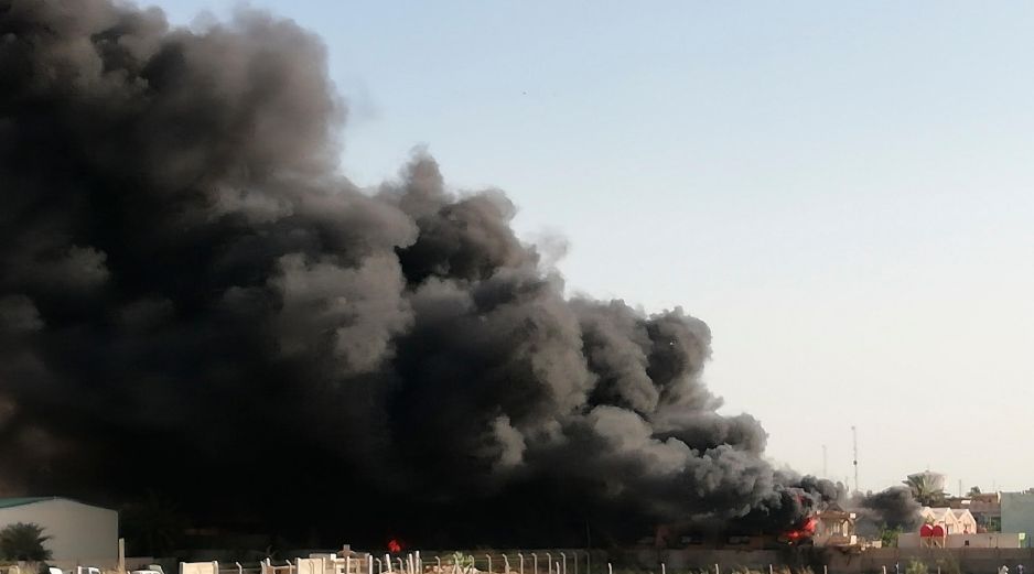 Autoridades detallan que aún no saben las causas que provocaron el fuego. AP / H. Mizban