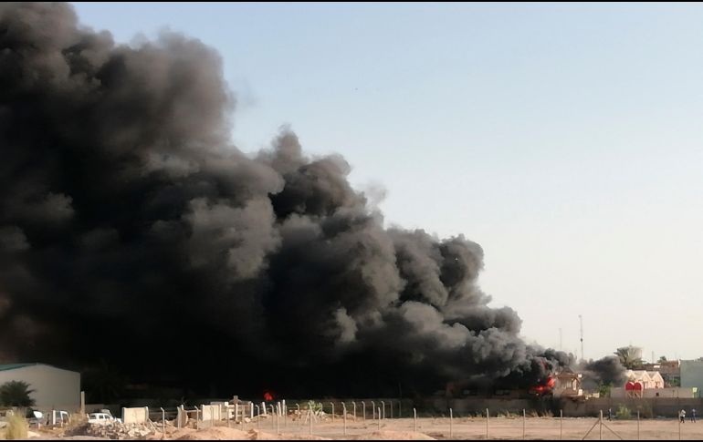 Autoridades detallan que aún no saben las causas que provocaron el fuego. AP / H. Mizban
