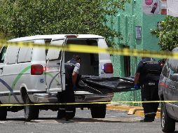 Tres personas murieron en el lugar. AFP/U. Ruiz