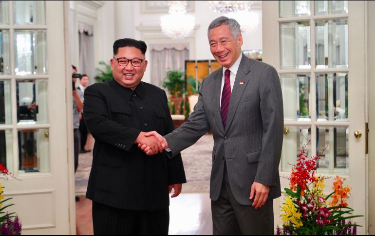 Kim aseguró durante una reunión con el primer ministro de Singapur, Lee Hsien Loong, que 