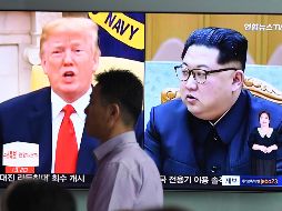 Medios norcoreanos aseguraron hoy que durante la cumbre del martes los dos líderes hablarán de 