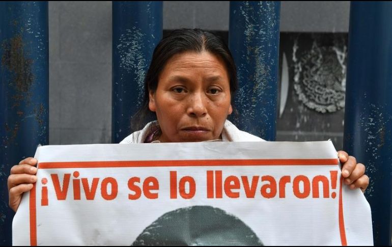La ONU-DH reitera su reconocimiento a la tenacidad de las familias de las víctimas de los hechos de Iguala. AFP / ARCHIVO