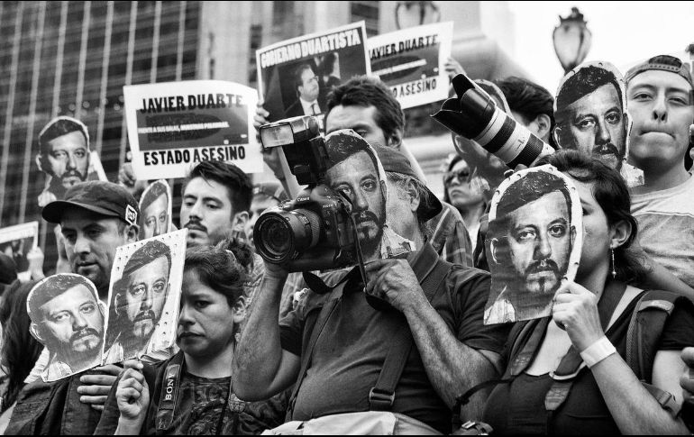 Datos de la Comisión Nacional de los Derechos Humanos señalan que en lo que va de 2018, se tiene conocimiento de cinco homicidios de periodistas. TWITTER/ @article19mex