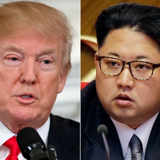Trump y Kim, preparados para un histórico apretón de manos