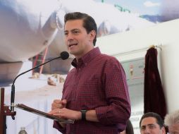 Peña Nieto entregó una planta desalinizadora en Ensenada, Baja California. NTX / Presidencia