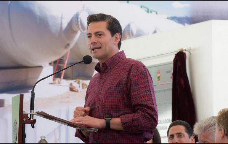 Peña Nieto entregó una planta desalinizadora en Ensenada, Baja California. NTX / Presidencia