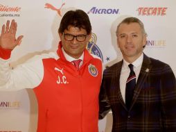 José Saturnino Cardozo salió ante los medios junto con José Luis Higuera. EL INFORMADOR / F. Atilano