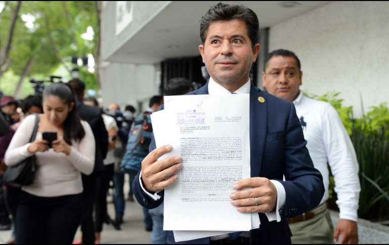 El vocero de la bancada del PAN en la Cámara de Diputados, Jorge López Martín, rechazó que se trate de una venganza. TWITTER / @JorgeLopez_M